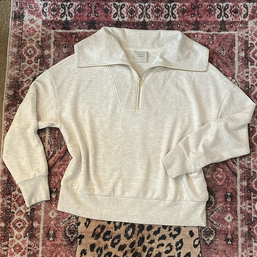 VARLEY Catherine Half Zip Sweatshirt Doublesoft